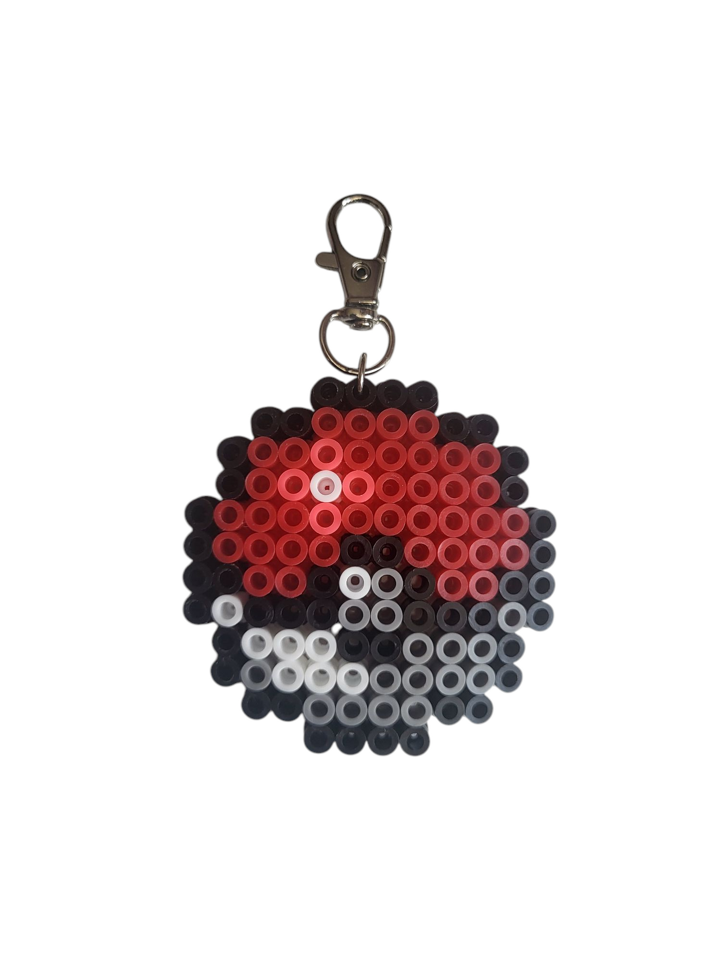 Pokeball Perler Keychain