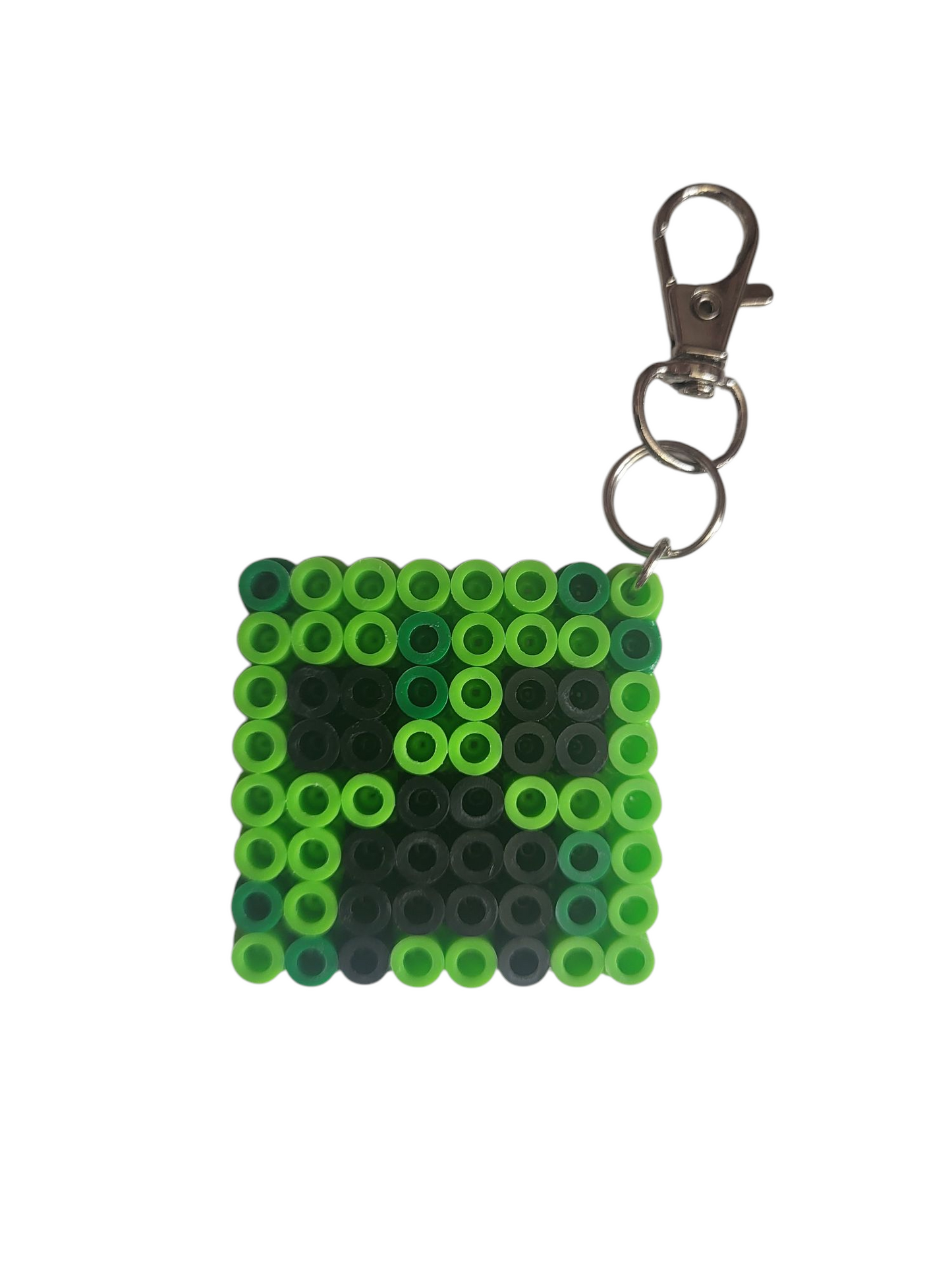 Creeper Perler Keychain