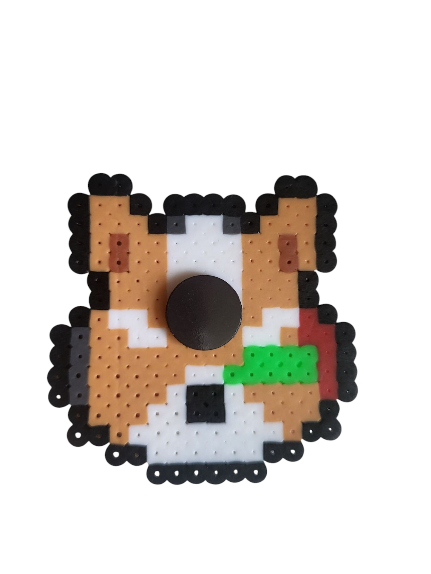 Fox McCloud Perler Keychain