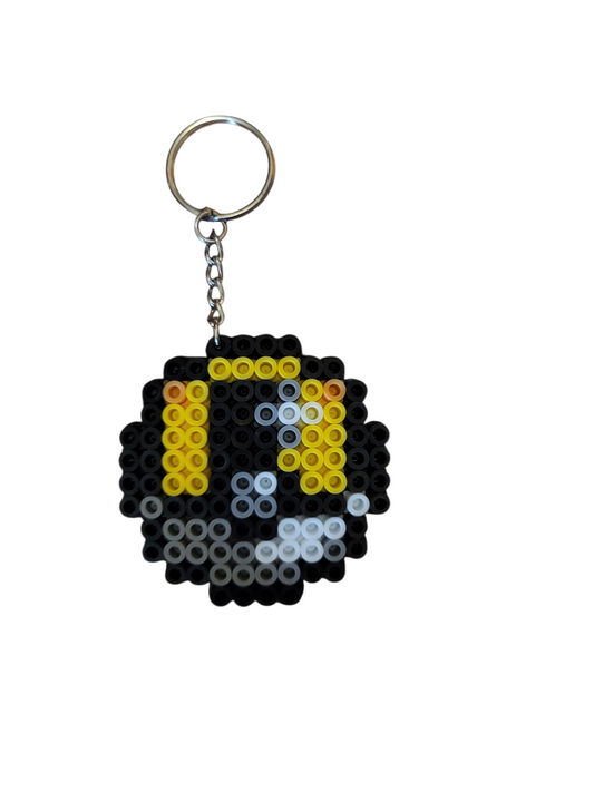 Ultra Ball Perler Bead Keychain