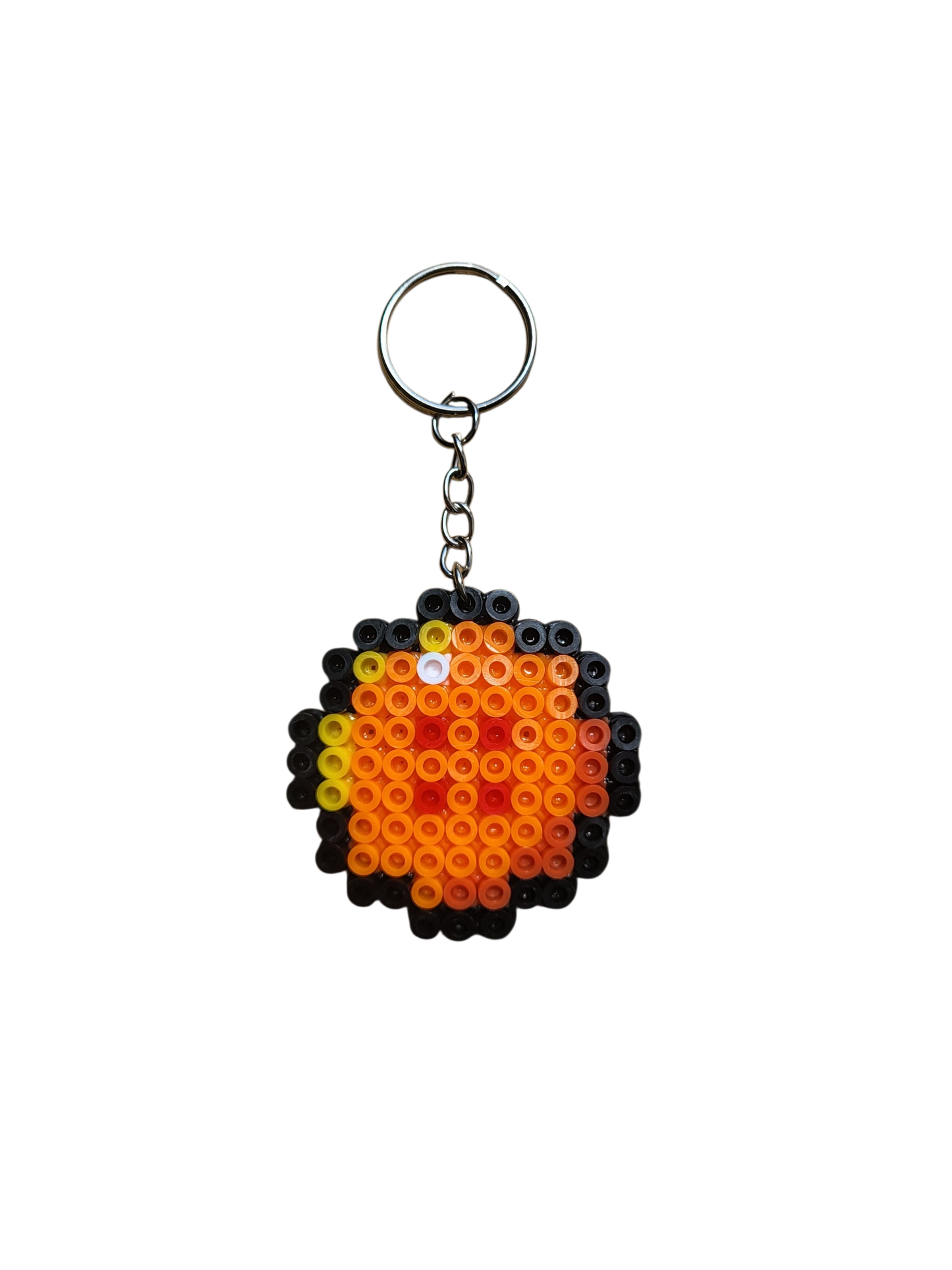 Orange Star Ball Keychain