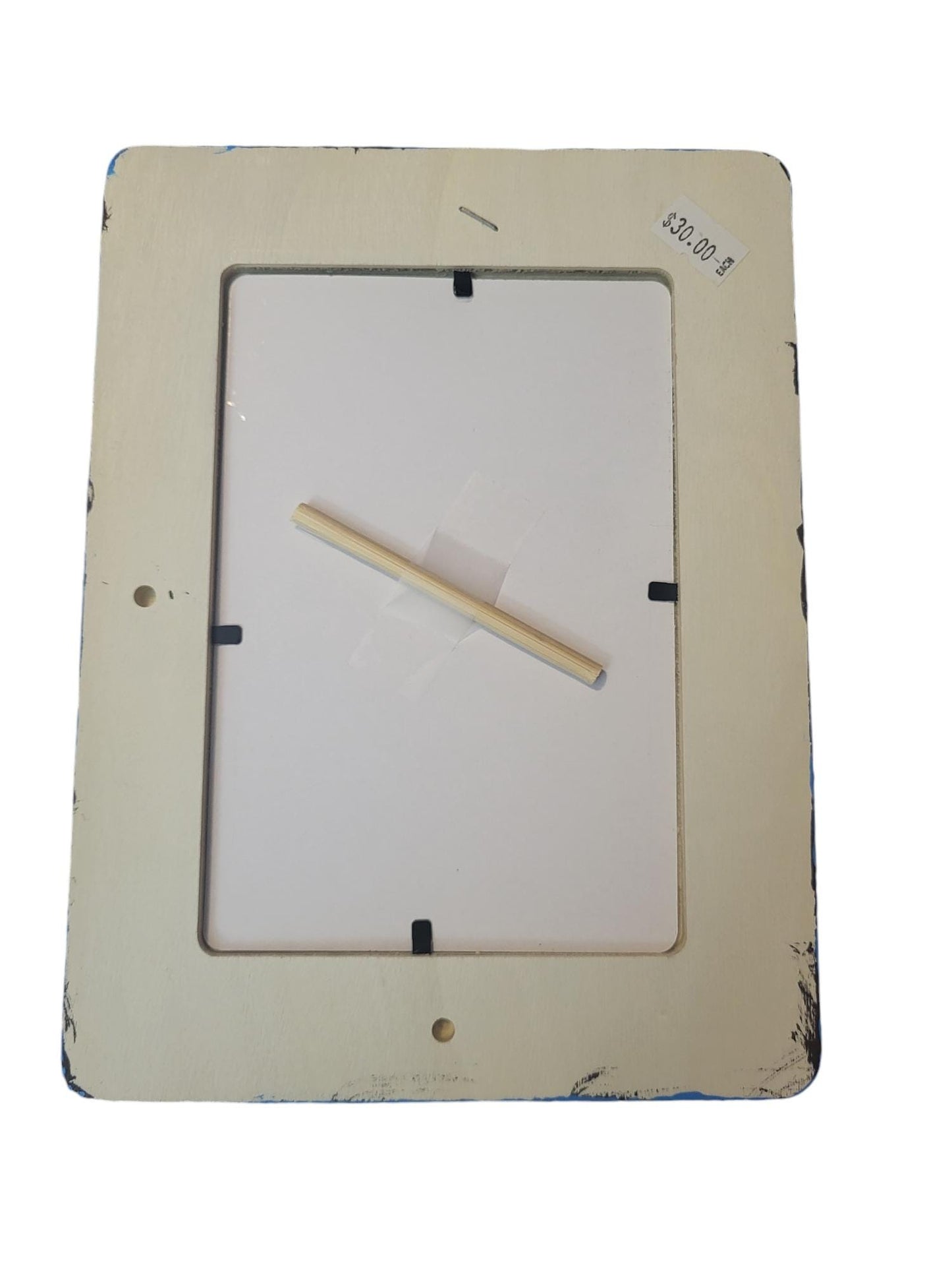 Pac-Man Picture Frame | Acrylic-Painted Perler Bead Art