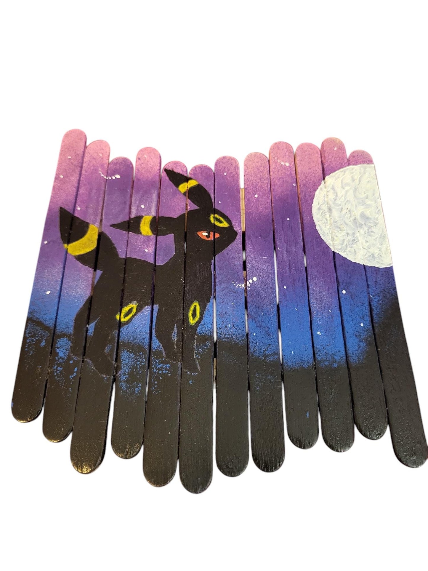 "Midnight Eclipse" Umbreon Wooden Magnet