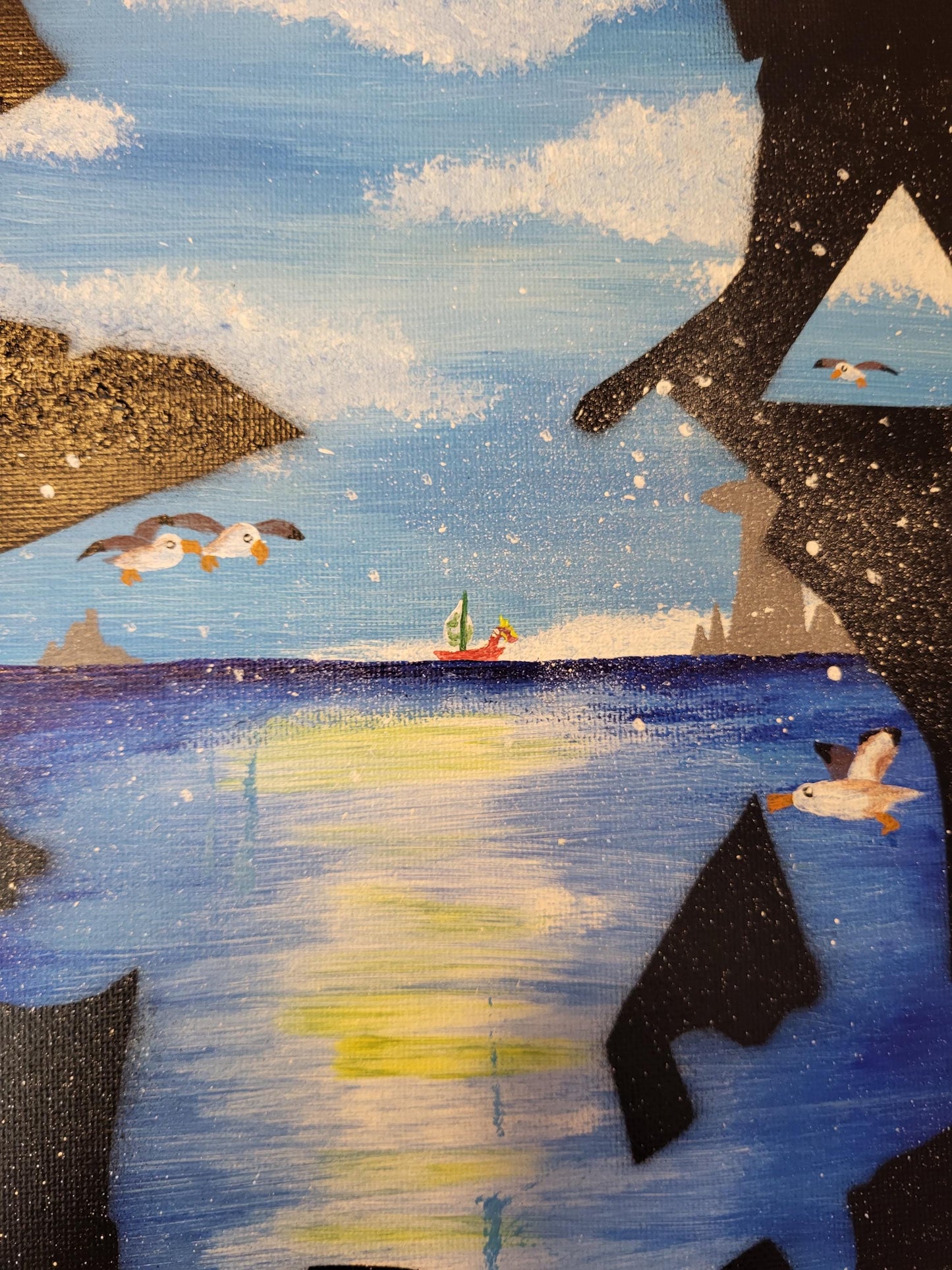 "Adventure Awaits" Windwaker Acrylic