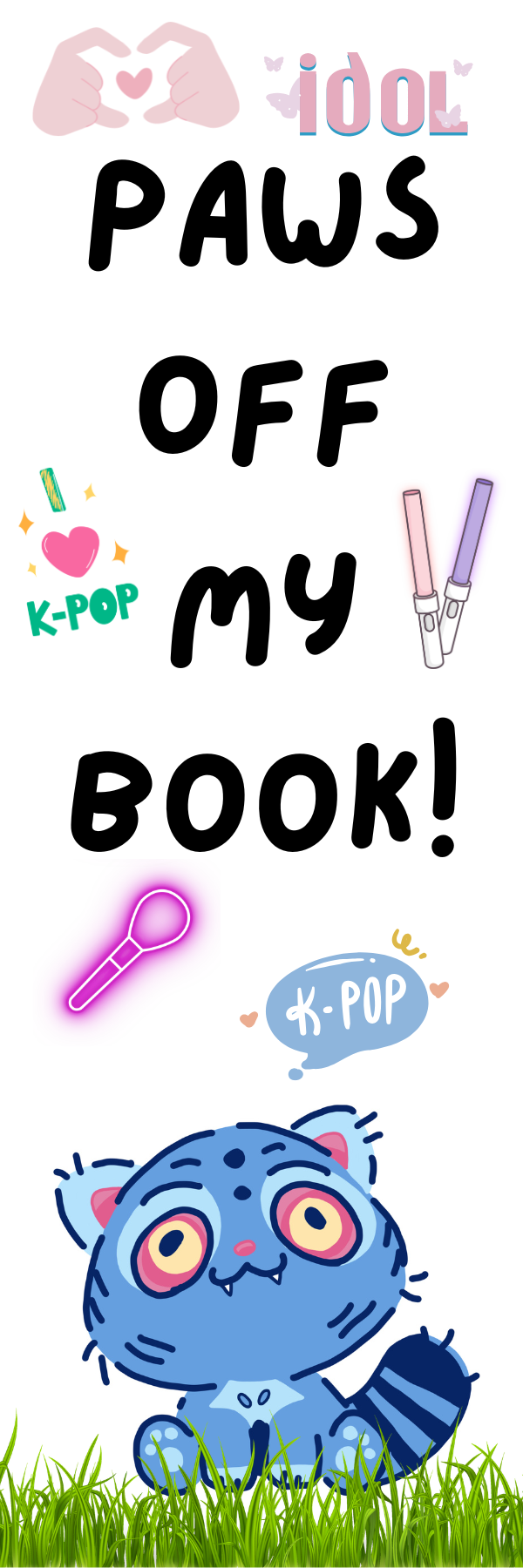 Paws Off! Bookmark