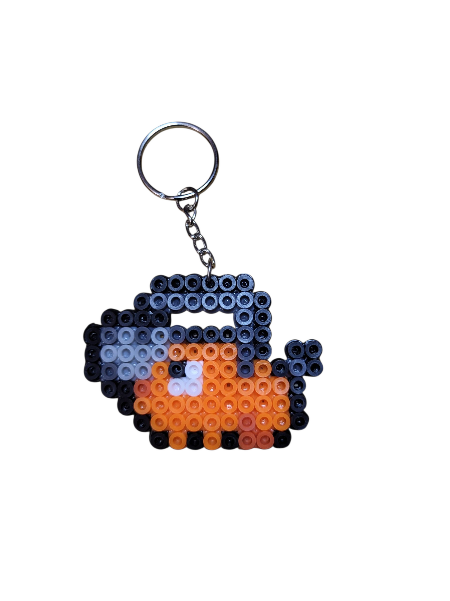 Orange Puppy Keychain