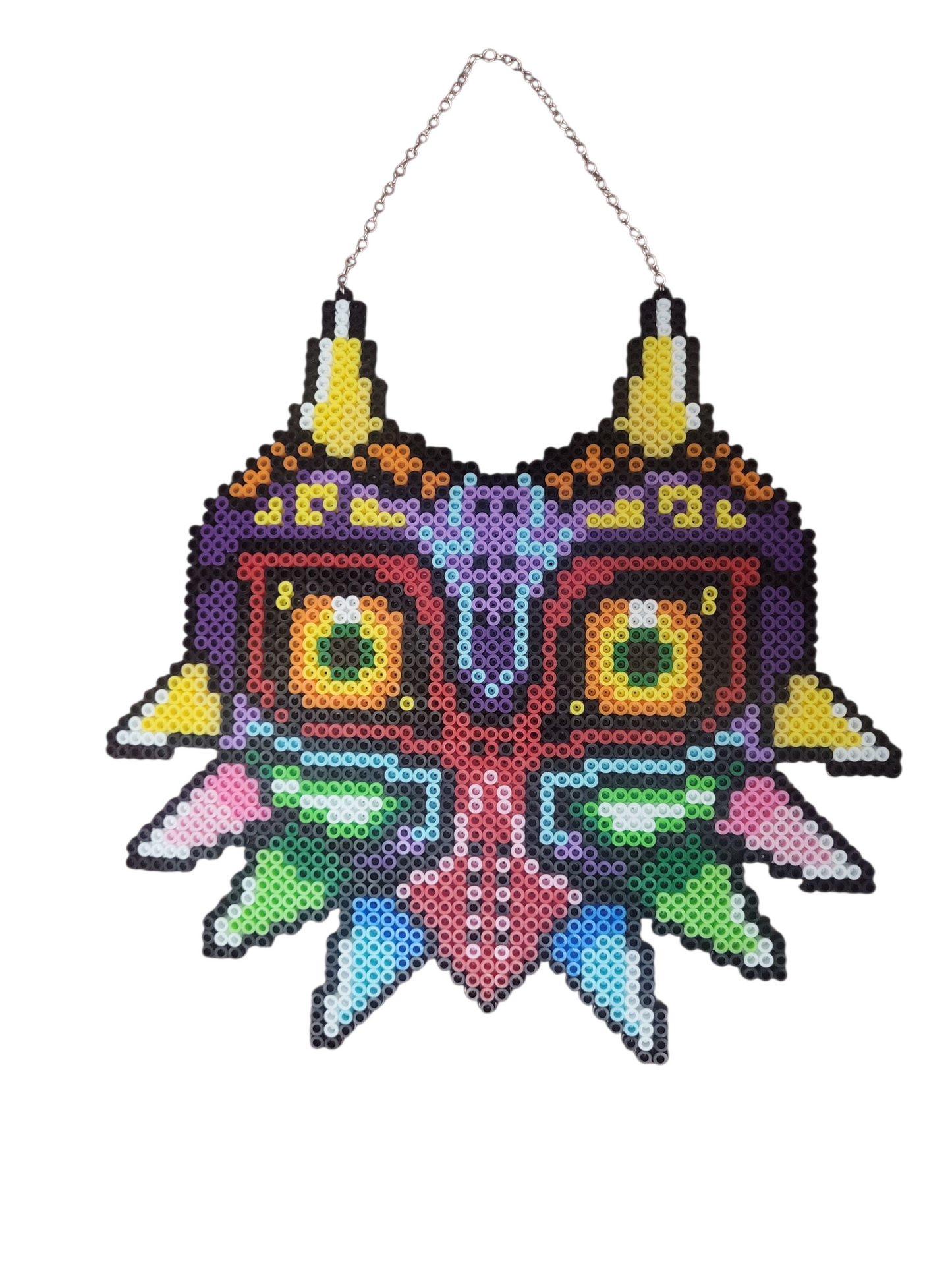 Majora's Mask Perler Bead Dreamcatcher