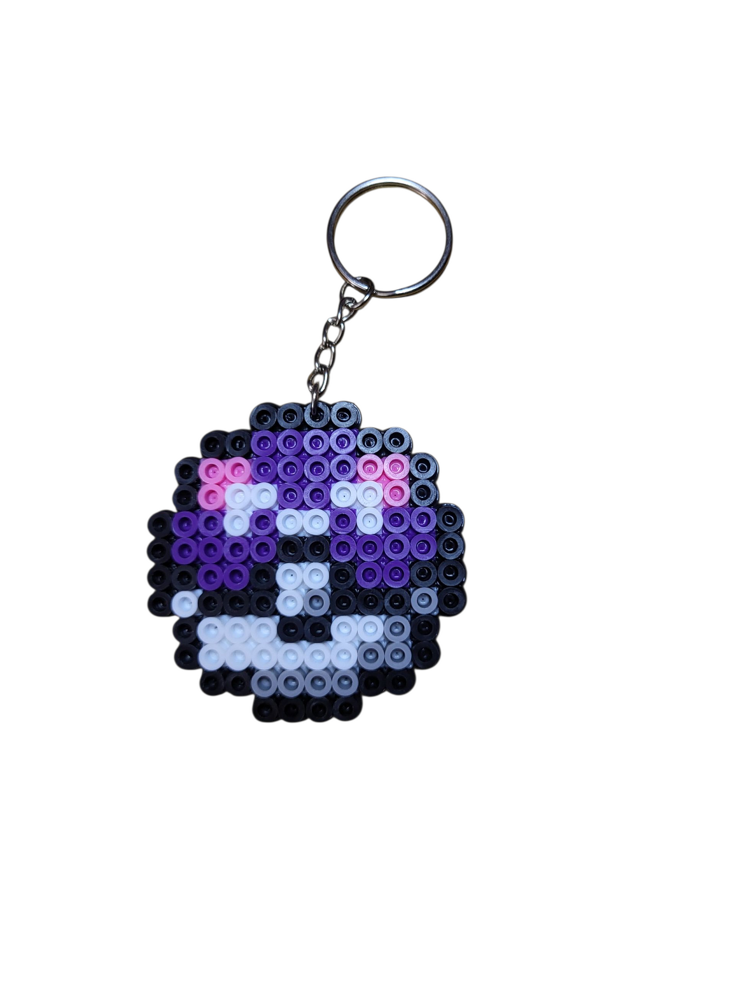 Purple Ball Keychain
