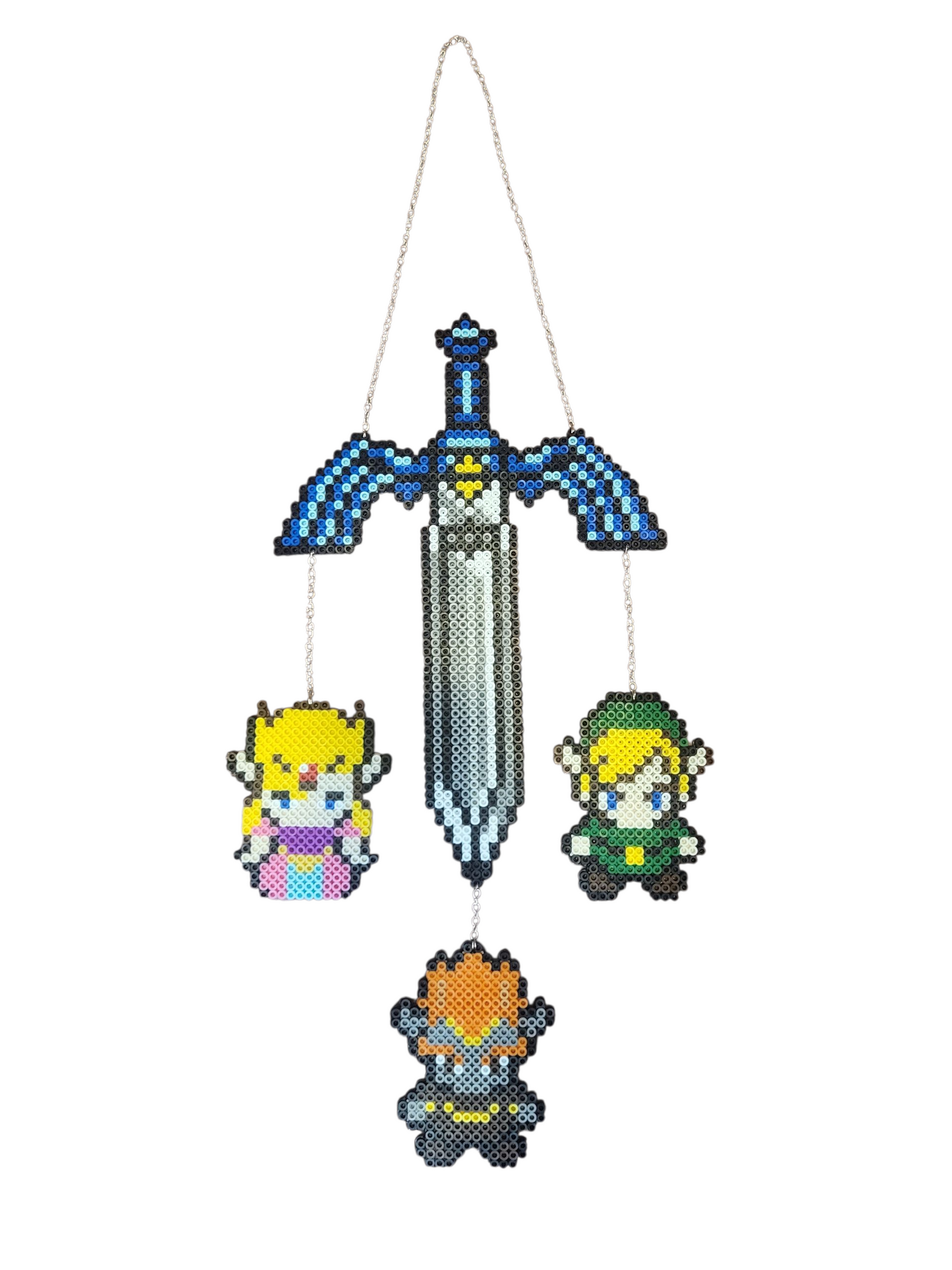 Master Sword Perler Bead Dreamcatcher