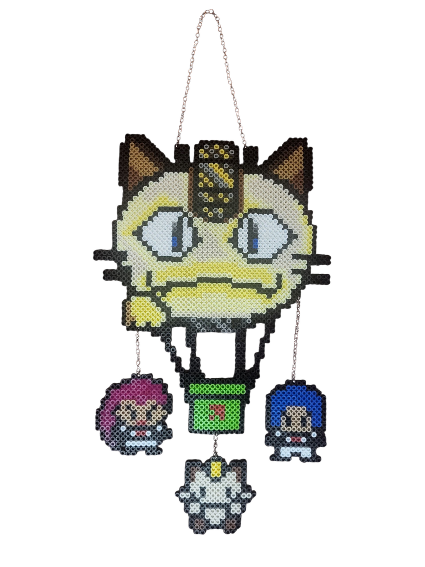 Team Rocket Balloon Perler Bead Dreamcatcher