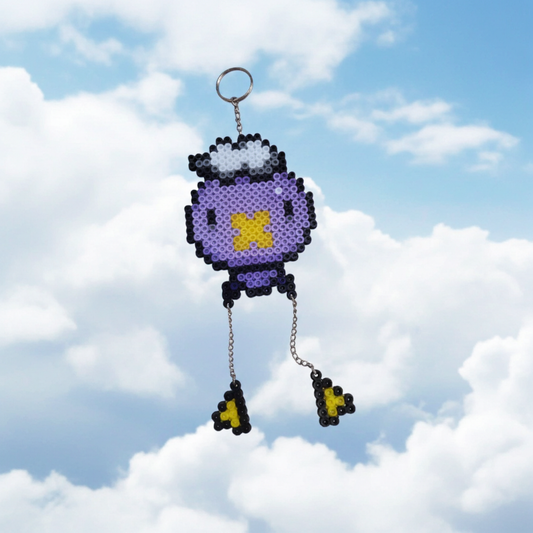 Purple Balloon Keychain
