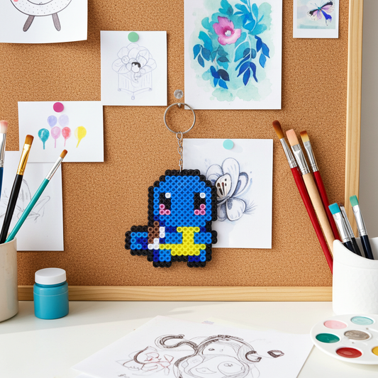 Blue Turtle Keychain