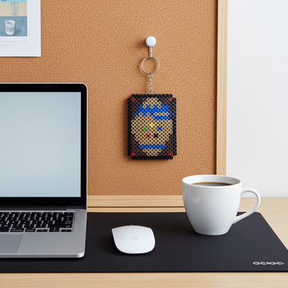 Playing Card Keychain