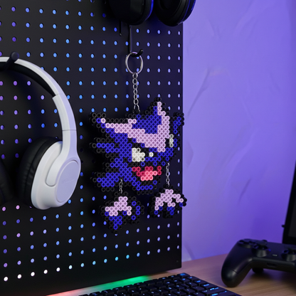 Purple Ghost Keychain (L)