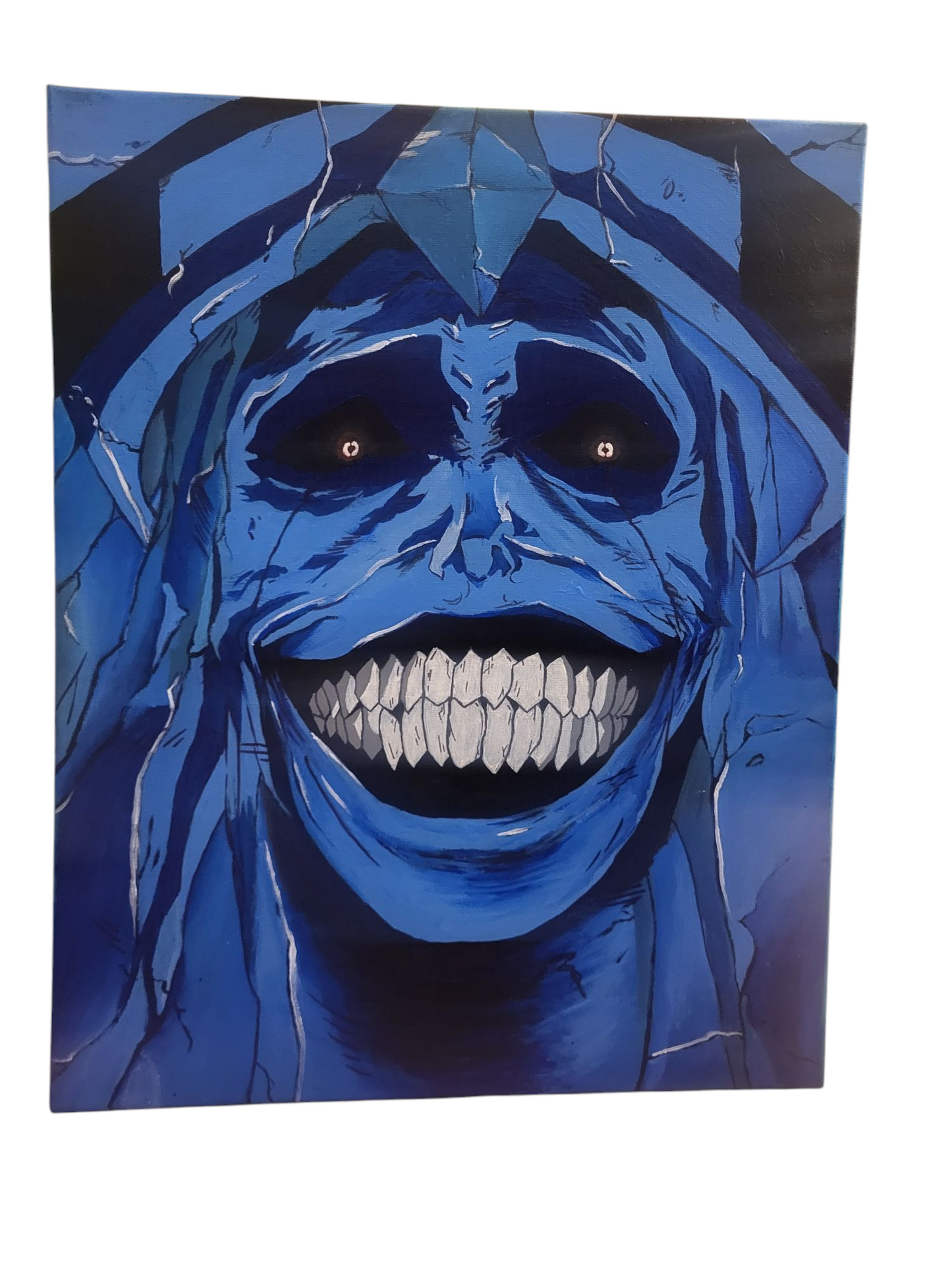 "Statue of God" Acrylic Painting Solo Leveling