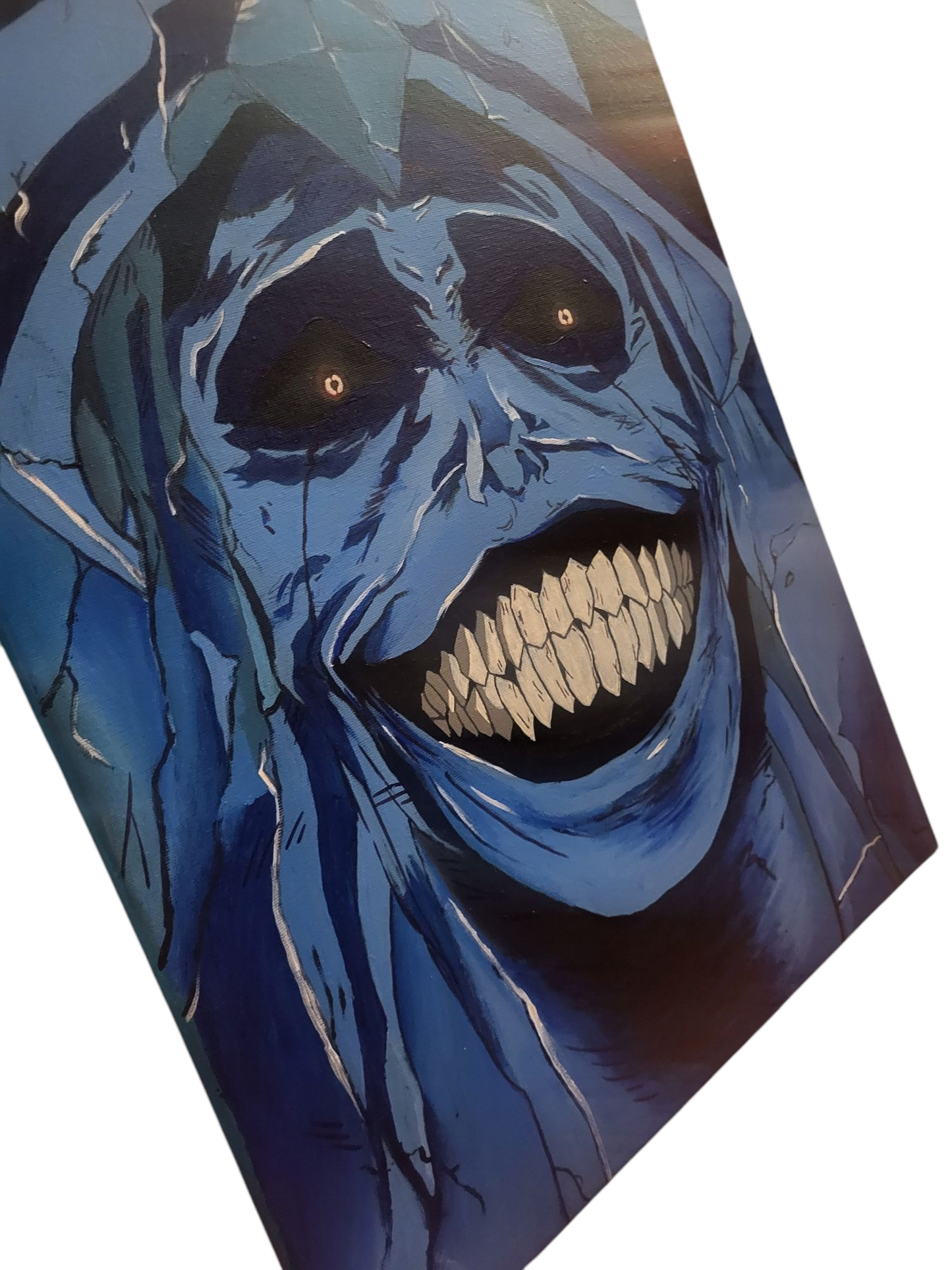 "Statue of God" Acrylic Painting Solo Leveling