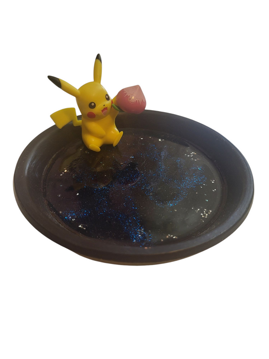 Pikachu with Pecha Berry Resin Tray
