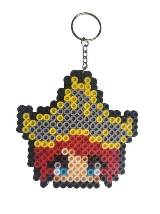 Miss Fortune Perler Keychain