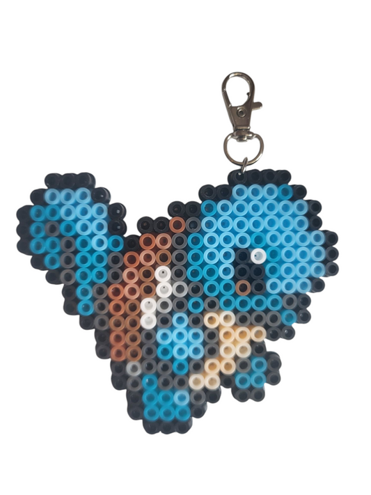 Squirtle Perler Keychain