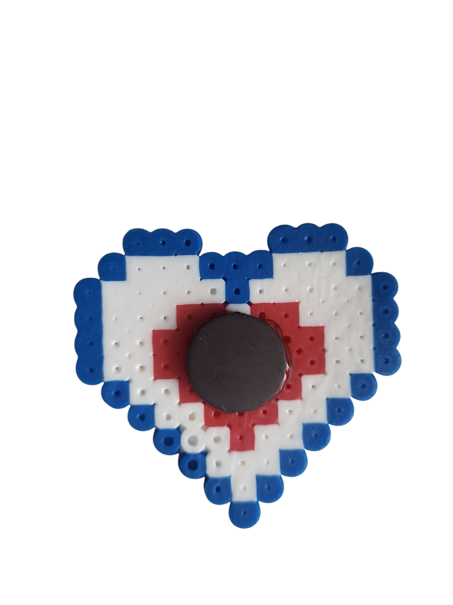 Heart Piece Perler Magnet