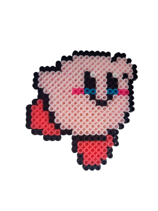 Kirby Perler Magnet