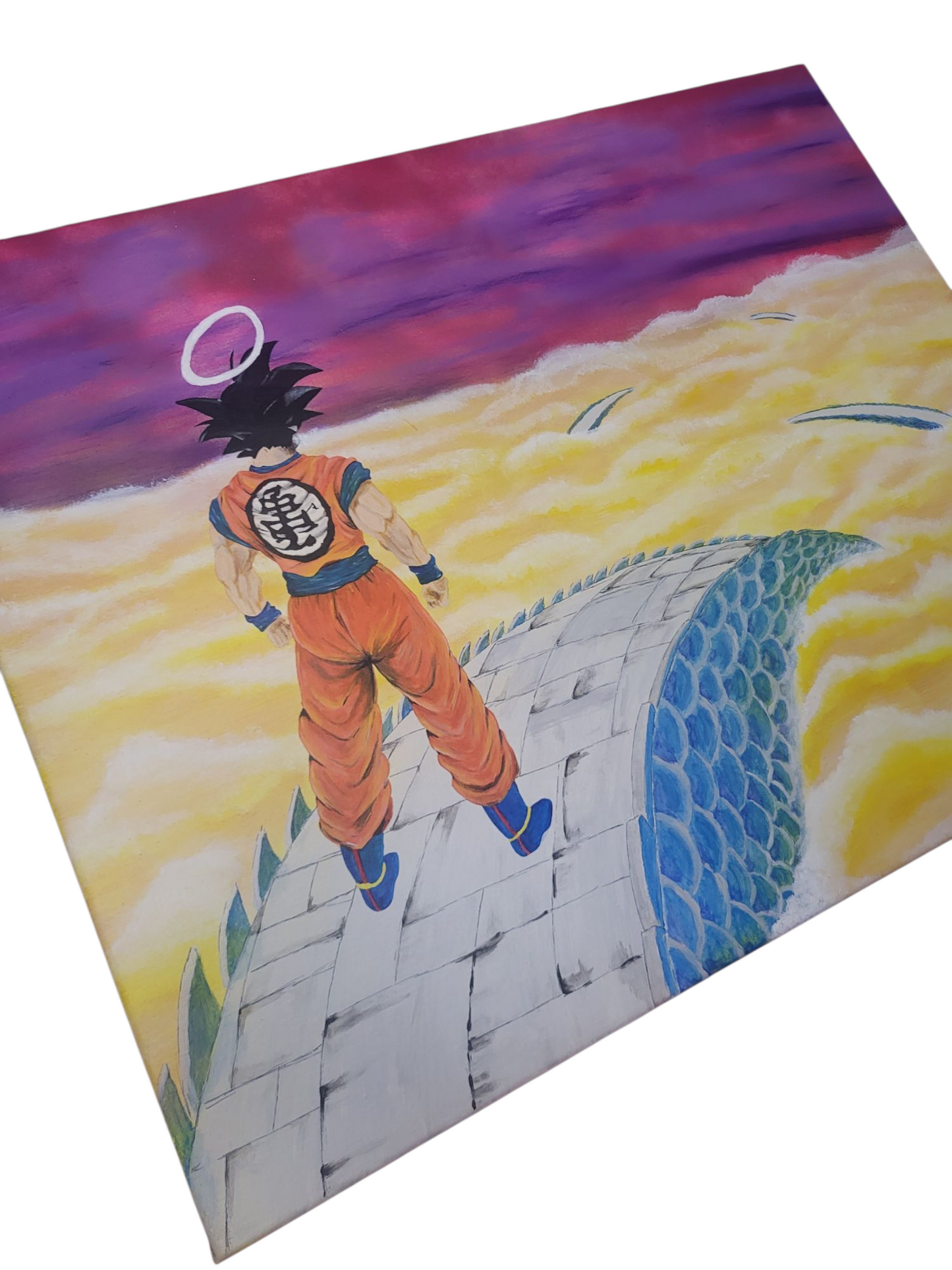 "Snake Way" Dragon Ball Z Goku Painting