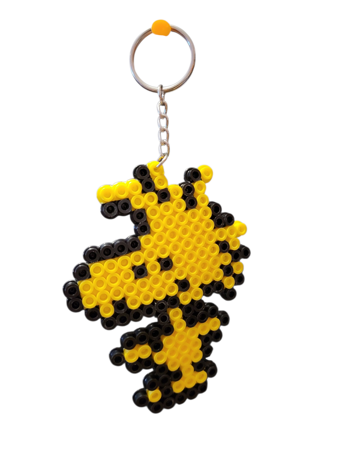 Woodstock Perler Bead Keychain