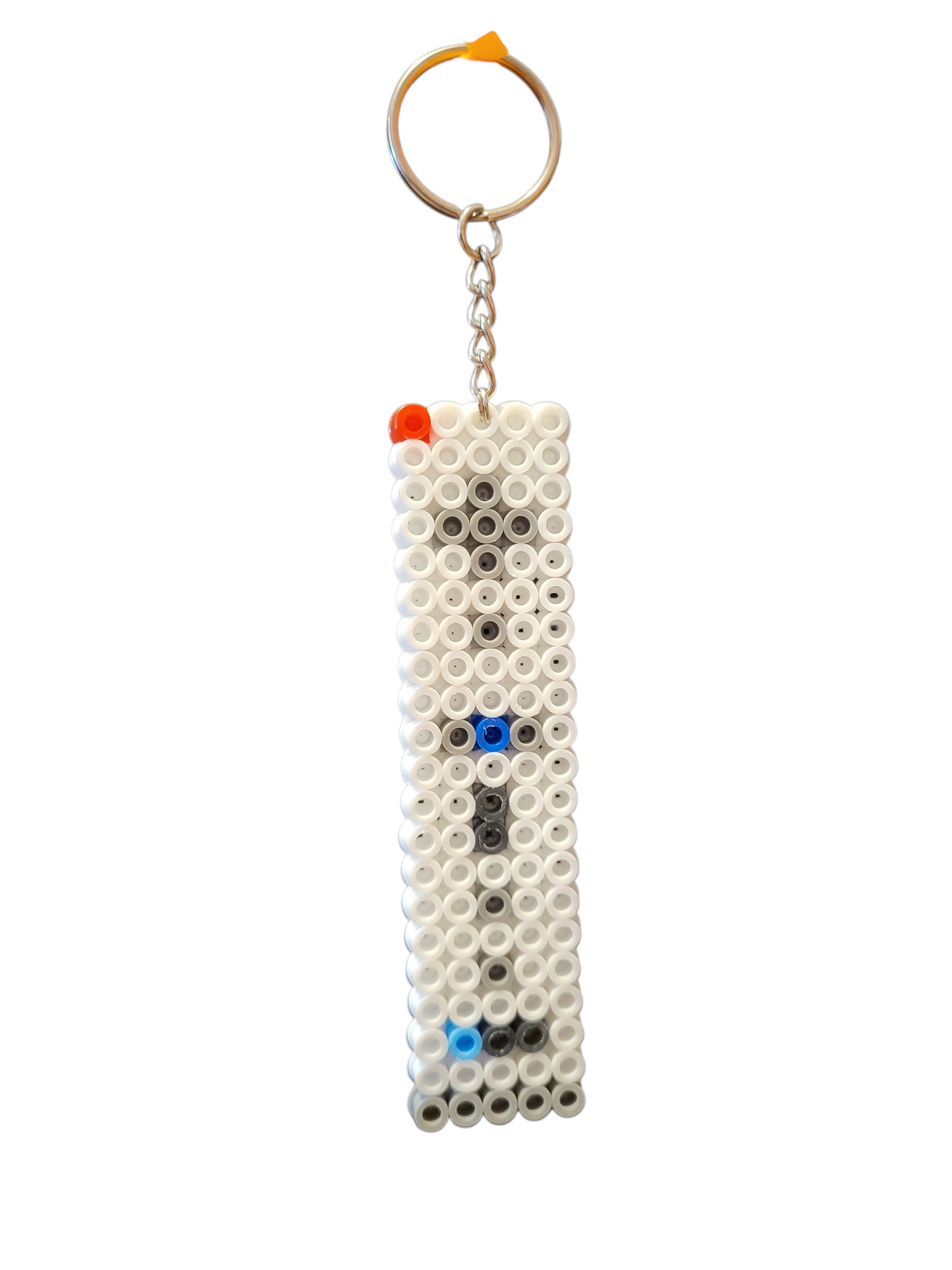 Wiimote Perler Bead Keychain