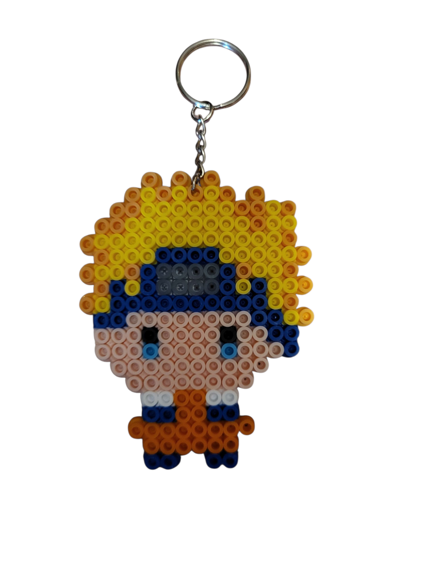 Naruto Perler Bead Keychain