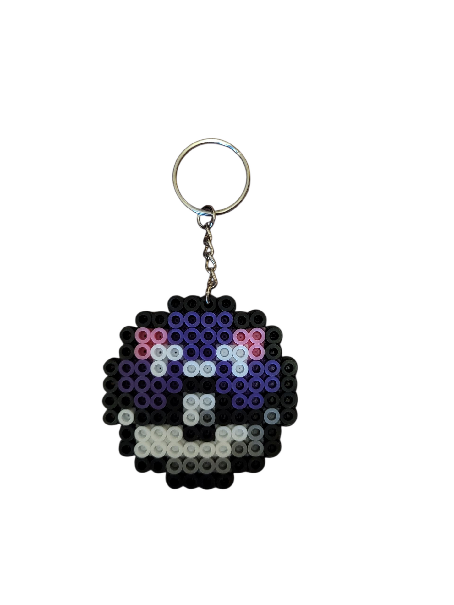 Master Ball Perler Bead Keychain