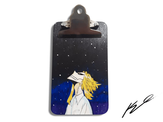"Fading Symbol" All Might Acrylic Clipboard Wall Hanging