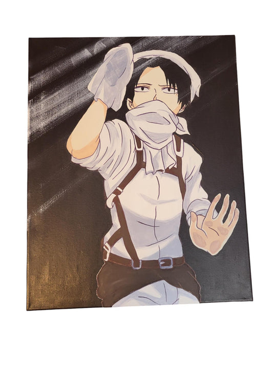 Levi Ackerman Acrylic Painting