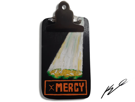 "Determination" Undertale Mercy Hanging Clipboard