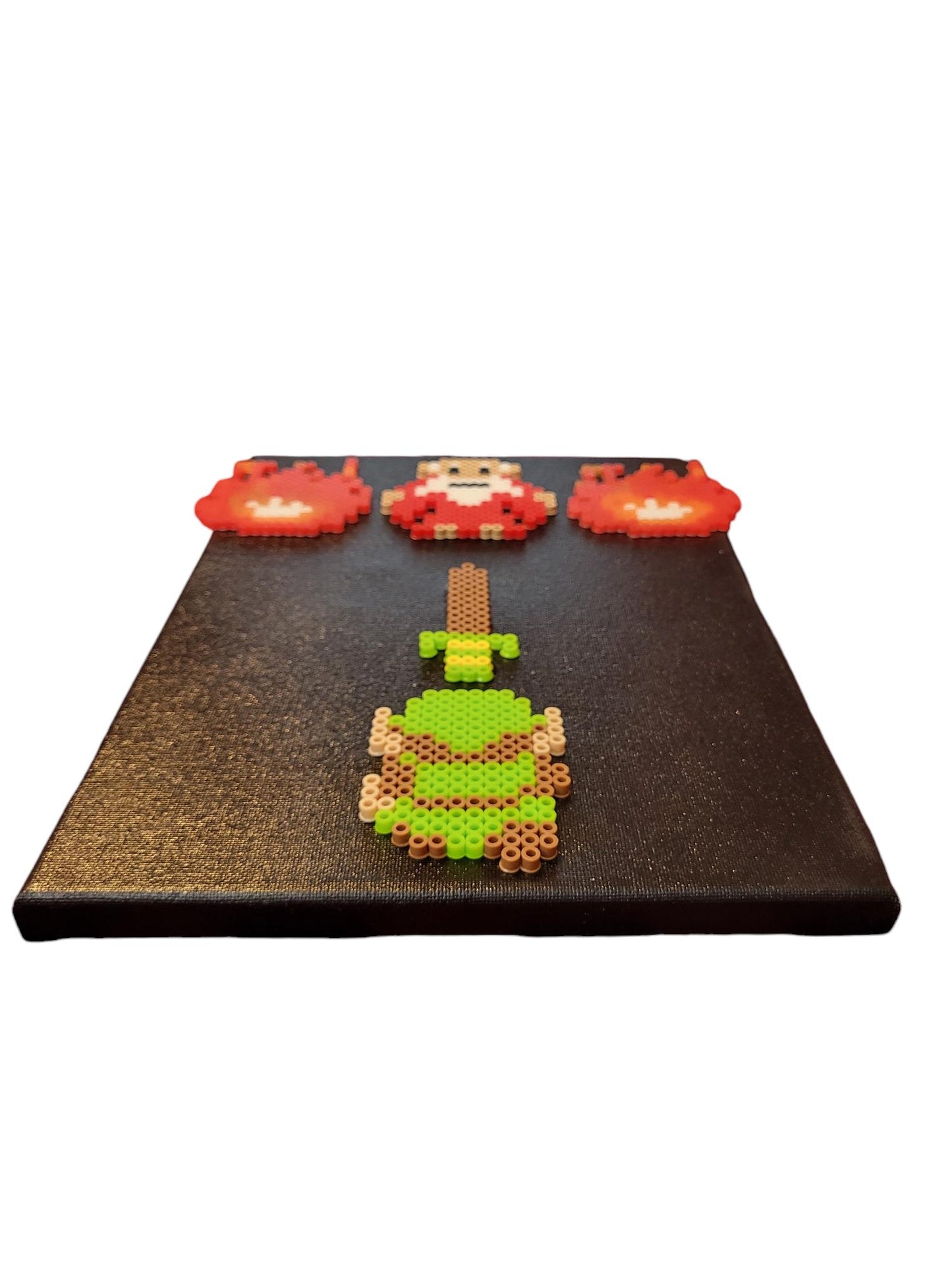 "It's Dangerous to Go Alone" | NES Zelda Perler on Canvas