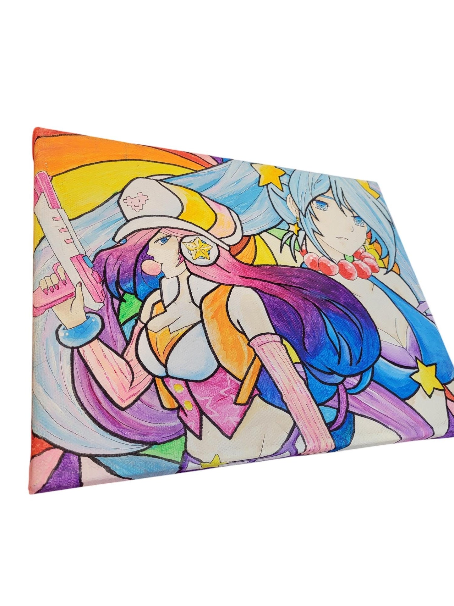 "Neon Vibes" League of Legends Acrylic