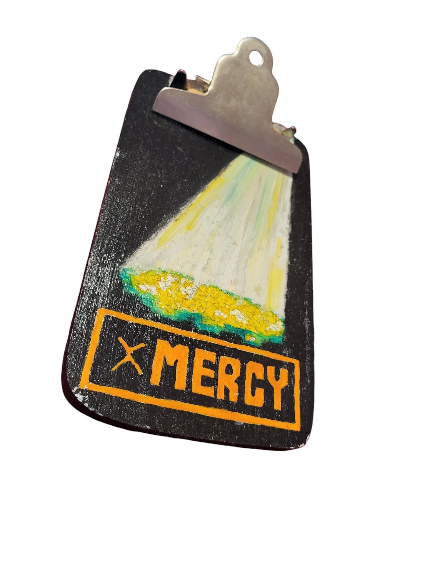 "Determination" Undertale Mercy Hanging Clipboard