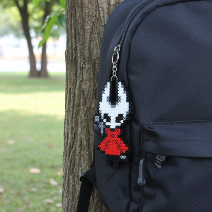 Red Cape Hero Keychain