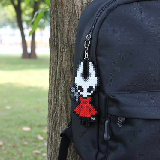 Red Cape Hero Keychain