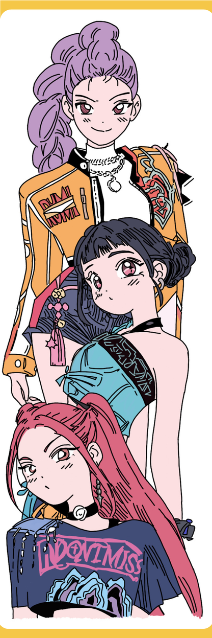 K-Pop Idols Bookmark