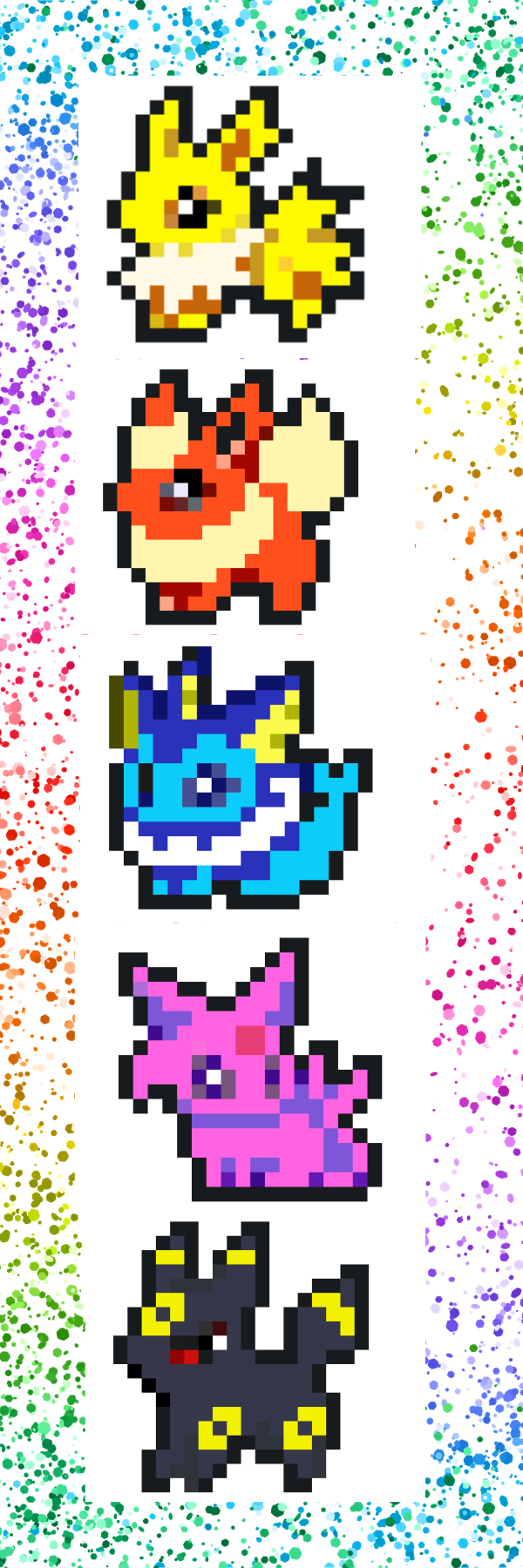 Pixel Animal Bookmark