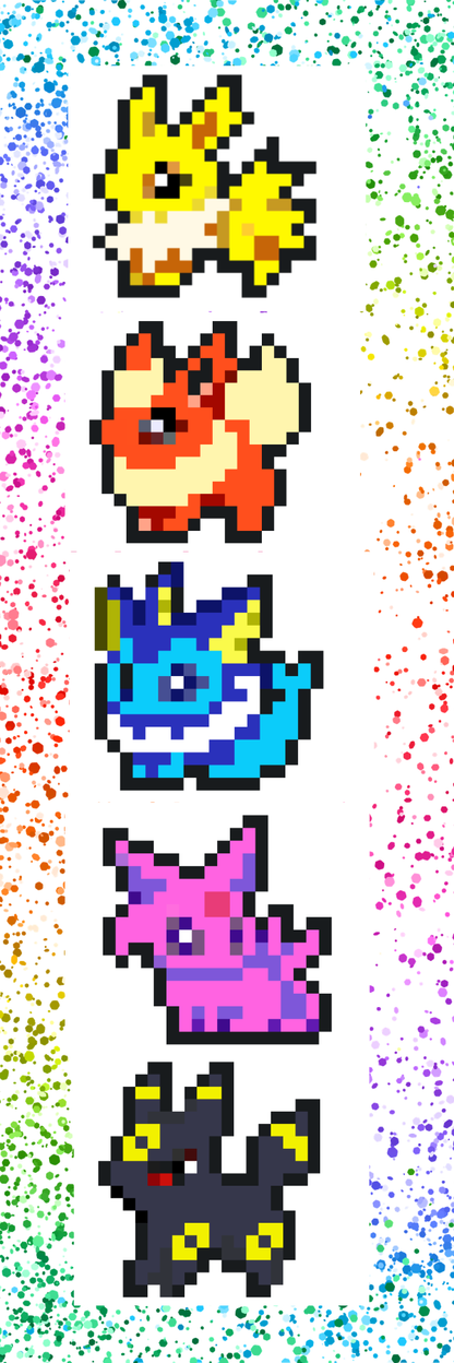 Pixel Animal Bookmark