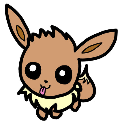 Brown Fox Sticker