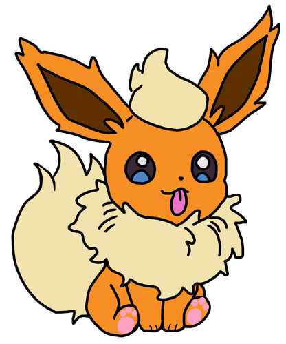 Fire Fox Sticker