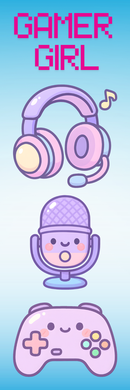 Gamer Girl Bookmark