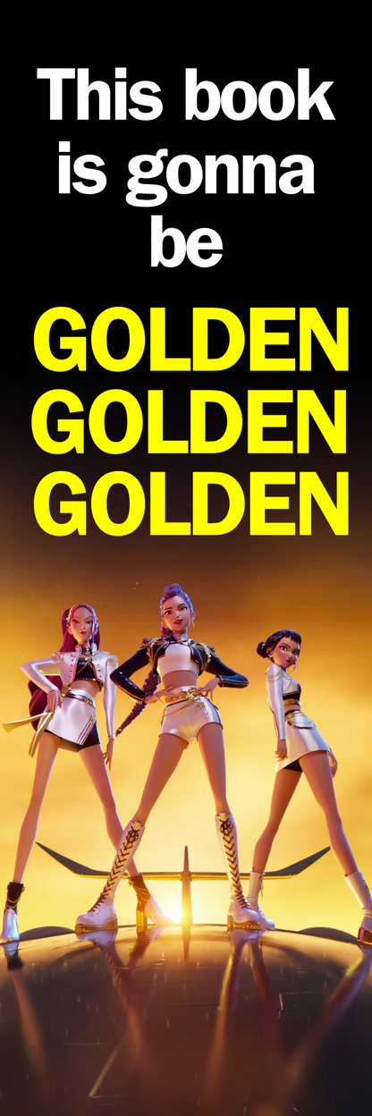 Golden Bookmark