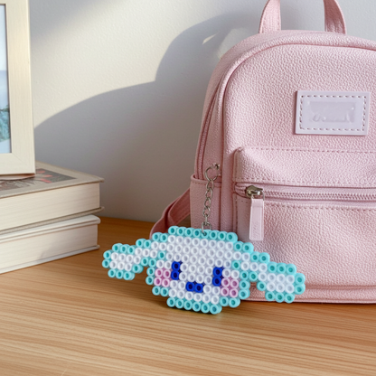 Blue Rabbit Keychain