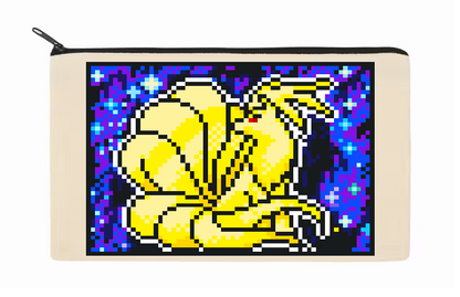 Nine-Tailed Fox Zipper Pouch