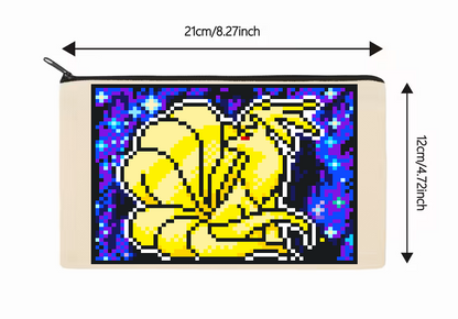 Nine-Tailed Fox Zipper Pouch