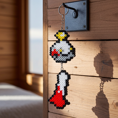 Wind Chime Keychain