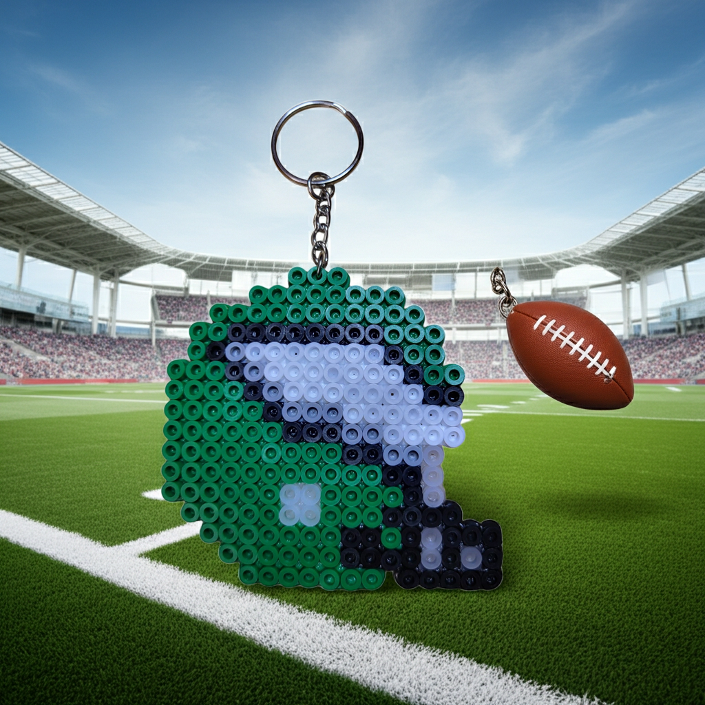 Green Wings Keychain